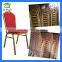 stacking iron metal banquet chairs with high quality