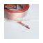 Hot sale transparent pvc flowing light aux led light aux audio cable copper rca speaker cable