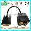 Gold plug svga and high quality 15pin to15pin VGA Cable