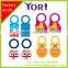 YORI high quality drink bottle ear neck hang tag