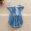 2016 baby girl denim dress designs