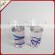 Disposable Twine Wire Glass High-Capacity Blue Water Milk Cup 480 Ml