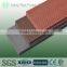 outdoor wood plastic composite solid decking