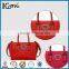 Apple shape middle hollow custom metal accessories for leather