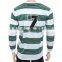 New Product V Neck Striped Long Sleeves Football Jerseys Soccer Jersey