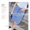 Women`s irregular washed denim fashion skirt