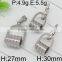Fashion Hot 925 Sun Silver Jewelry Set Round Shape Steel Color