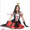 Pretty Queen Fancy Dress Queen of Hearts Costume Sexy Fairy Tale Costumes