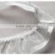 High quality 4cm width folded organza fabric trim in silver