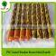 durable plastic broom with wood broom stick for cleaning tools