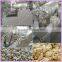 Automatic stainless steel gas puffed snack food processing line