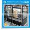 Back Door Opened 990 L 4 Shelf Refrigerated Display Cake Case