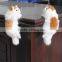 christmas real fake animals dollhouse rabbit synthetic fur