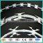 450mm coil diameter hot-dipped galvanized concertina razor wire bto-22