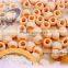 corn puff snacks double screw extruder