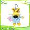 Cute Plush Stuffed Animal Keychain Clown Fish Toy