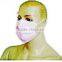 Medical disposable nonwoven face mask with earloop / tiers with 3ply (Nonwoven face mask-C)