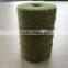 Dyed jute twine green garden jute twine