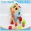 colorful Cube For Shape Sorter Cognitive And Matching Wooden Toys