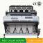 256 channels double side camera rice color sorting machine