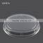 6 Compartments Disposable Plastic Round Food Container Box for Salad,Fruit,Sushi,Drysaltery and Dessert Packaging