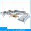 Latest Aluminum Frame Sofa Set PE Wicker Garden Furniture