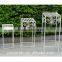 Waterproof Antique Tall Round Wedding Flower Stands (3pcs/Set)