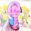 cheap plastic mini handy dynamo fan for kids in summer