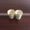 Green Eco-Friendly Biodegradable Bamboo Fiber Coffee Cup with Silicone Lid and Sleeve