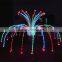 Artificial high quality lighted garden party street Christmas led firework tree