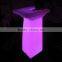 cheap interative bar table&illuminated bars&corner bar table