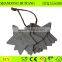Star shape good price recycled materials wooden blackboard