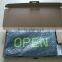 new products sale led sign / led epoxy resin sign /led open sign for advertising and promotion