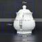 good price heat sensitive Color Changing white ceramic Teapot