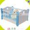 Wholesale beautiful toddler wooden doll bed toy pink best selling wooden doll bed toy W06E010