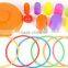 hottest throwing colorful ring circle, plastic toy for children,parents-kids' sports toys