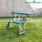 Garden ABS Plastic 4 Seats Folding Aluminum Suitcase Picnic Table