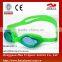 Silicone gaskets soft headstrap waterproof swimming goggles
