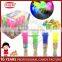 Rainbow Color Pressed Candy Toy Flashlight
