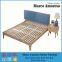 China Supplier Upholstered Fabric Padded Queen Size Bed Frame with Storage on Sale