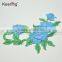 New Applique Professinal Embroidery Flower Patches Embroidery Patch For Clothes WEF-755