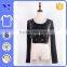 Luxury sequin shiny high quality plain t-shirt bulk v-neck t shirt