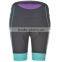 Custom Womens Lycra Padded Cycling Shorts For Road Racing