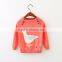 Fashon designed handmade knitting fabric baby sweater with shoulder button