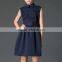 2017 Stylish Cotton Sleeveless School Uniform Design For Girls