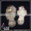 CX-R-14 Wholesale Lovely Desgin Cute Cheap Fox Fur Custom Keychain