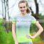 Custom Women Seamless Nylon Yoga T Shirt