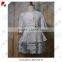 hot sale summer girls new design blank white dress