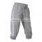 custom made cheap designer mans capri training pants men running sport pants