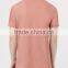 100%Cotton crew neck longline t-shirt wholesale blank mens t-shirt 2016